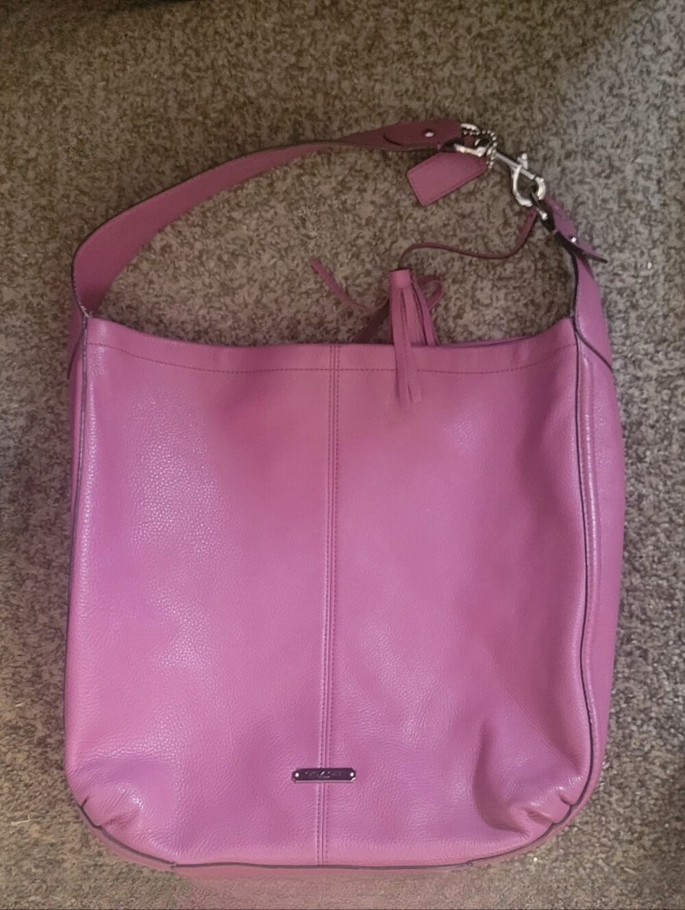 Coach Avery Pebbled Leather Slouchy Hobo Bag (Style F23309 / F23960)